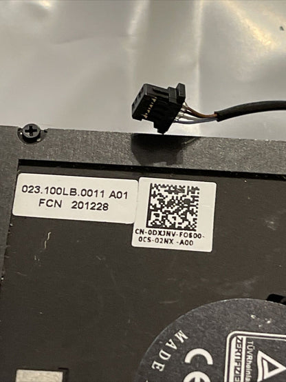 Genuine DELL  Precision 3560 LAPTOP COOLING FAN 15.6"  DXJNV 0DXJNV