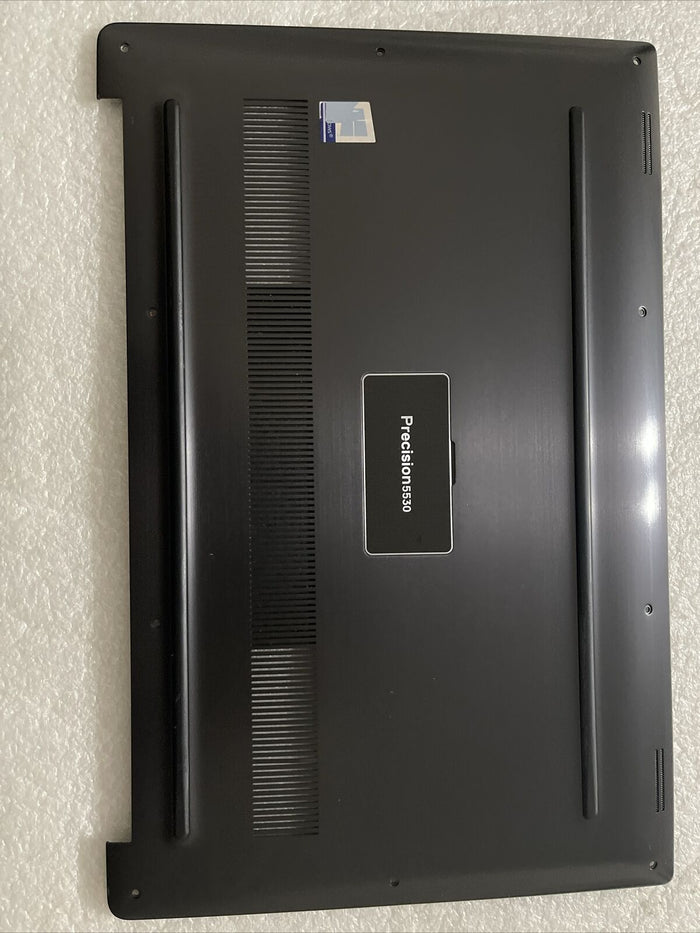 Genuine Dell Precision 5530 Laptop Bottom Base Metal Cover Black H7FWF H1C1