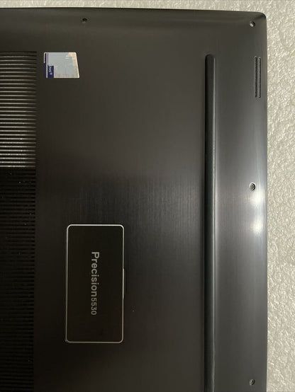 Genuine Dell Precision 5530 Laptop Bottom Base Metal Cover Black H7FWF H1C1
