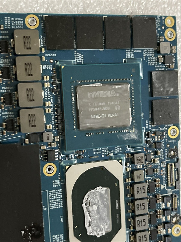Genuine Dell Precision 5750 5760 Motherboard i7-10750H 2.60GHz RTX3000 HT65C S1