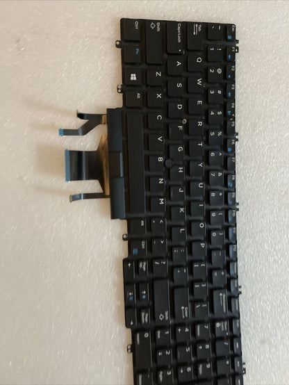 Genuine Dell Precision 7530 7540 7730 7740 Laptop Eng Backlit Keyboard 266YW H1