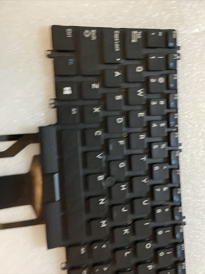 Genuine Dell Precision 7530 7540 7730 7740 Laptop Eng Backlit Keyboard 266YW L1