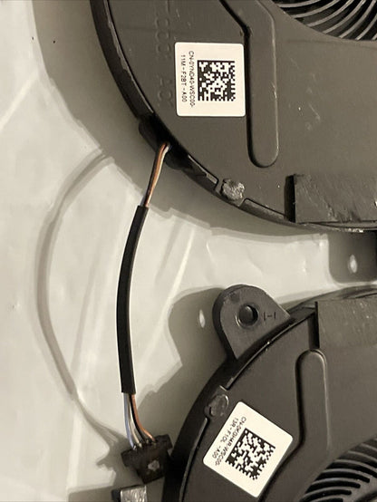 Genuine DELL Vostro 7500 7501 CPU+GPU COOLING FAN Right Left 0KGH4R 0YND40
