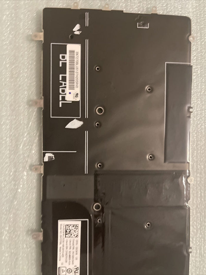 Genuine Dell XPS 13 9370 9380 7390 Black US Backlit Keyboard 3CM18 03CM18 D1