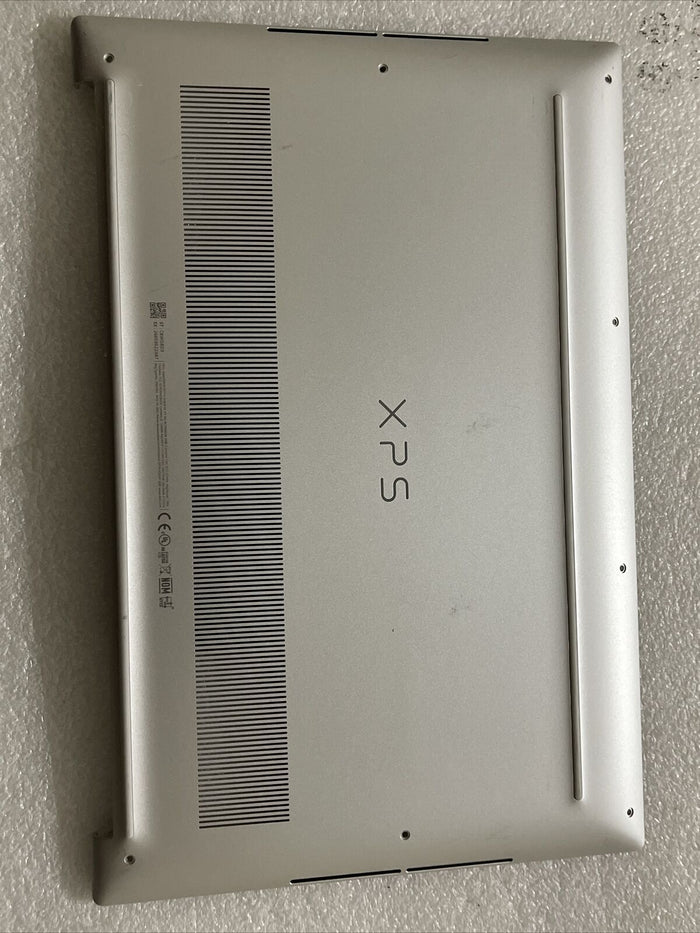 Genuine Dell XPS 9500 9510 Bottom Base Metal Cover Silver KVD7H DWT74 0DWT74 B6