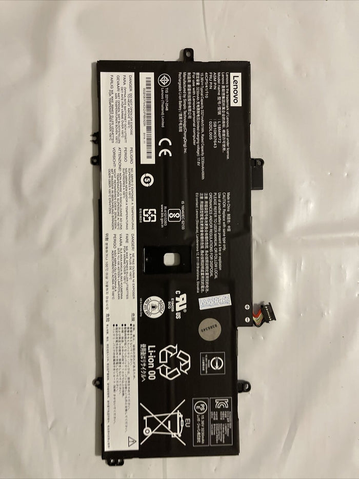 Genuine Lenovo Battery ThinkPad X1 Carbon 7th Gen 2019 02DL005 L18M4P72 X7 ata