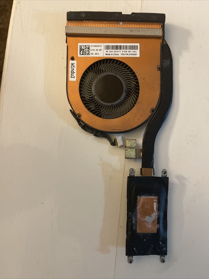 Genuine Lenovo Thinkpad T480 T470 UMA CPU Heatsink Cooling Fan 01ER499 01ER498