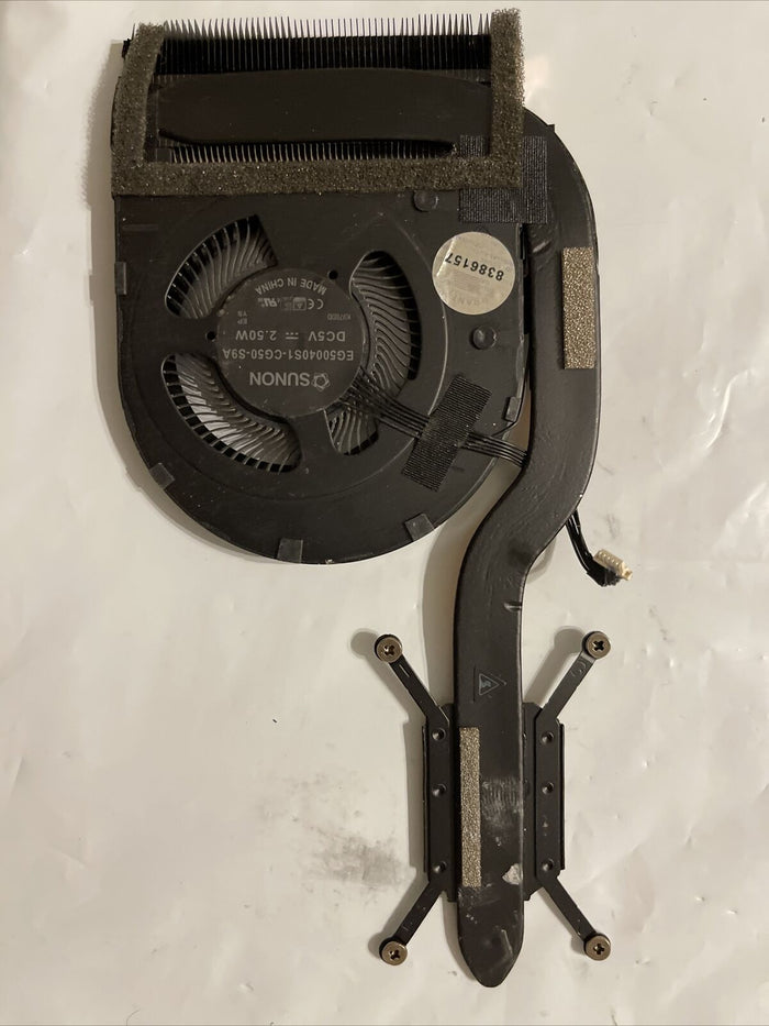 Genuine Lenovo ThinkPad T490S CPU Heatsink Cooling Fan 01AY994 01AY995 ata