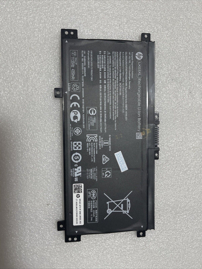 Genuine LK03XL Battery For HP ENVY X360 Laptops 15-BP 15-BQ 17-CE 916814-855