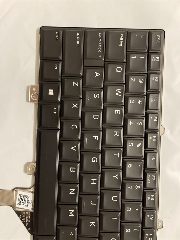 Genuine OEM Dell 0HH53H  V155625AS1 US Layout Backlit Keyboard HH53H 0HH53H B4