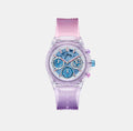 Guess Round Blue Analog watch
