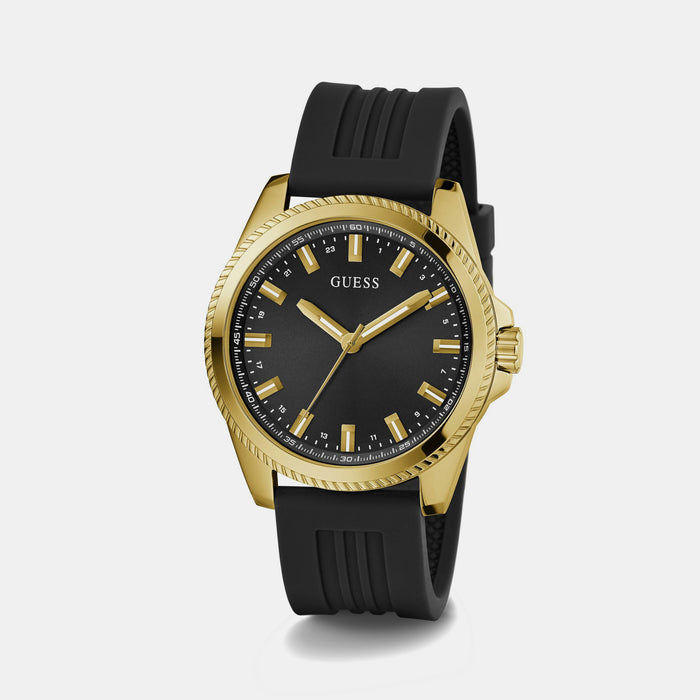 Guess Stainless Steel Round watch