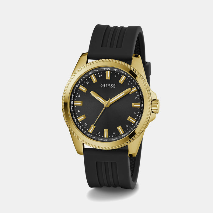 Guess Round Quartz Analog Men watch
