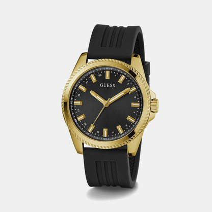 Guess Round Quartz Analog Men watch