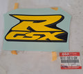 GSX-R750 SRAD Yellow Fairing Decal 68181-33E10-G8W