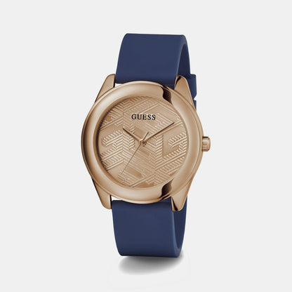 Guess Stainless Steel Round watch