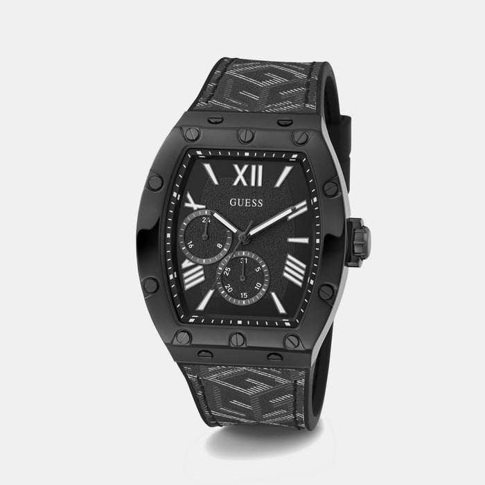 Guess Stainless Steel Rectangular watch