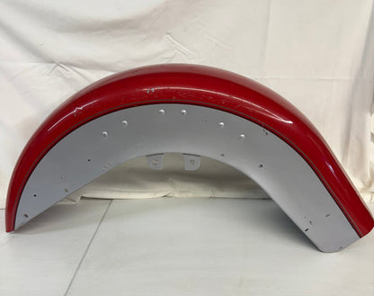 Harley Davidson  Red/Silver Front Fender