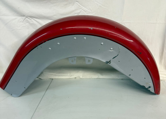 Harley Davidson  Red/Silver Front Fender