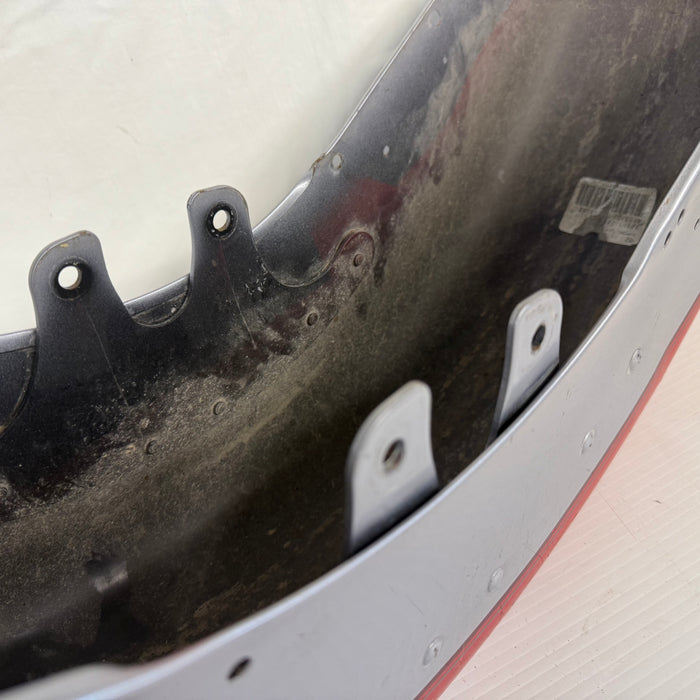 Harley Davidson  Red/Silver Front Fender