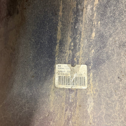 Harley Davidson  Red/Silver Front Fender