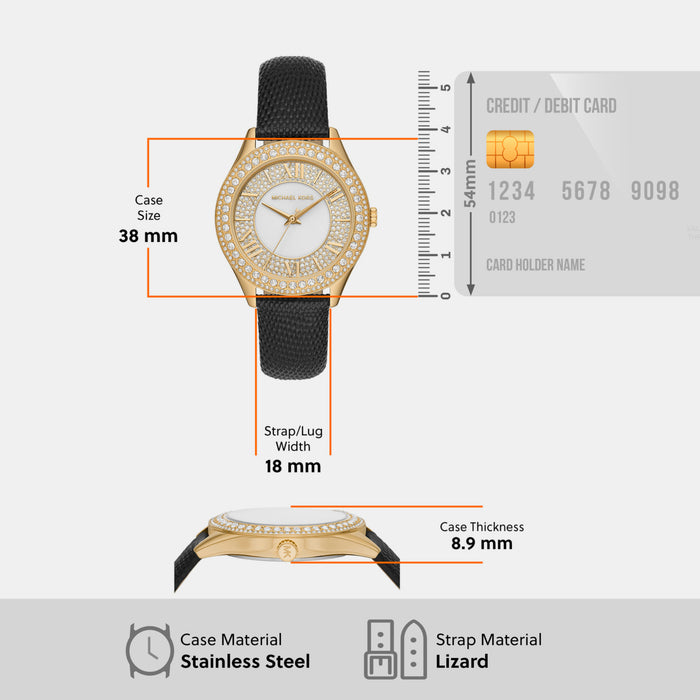 Michael Kors Stainless Steel Round watch