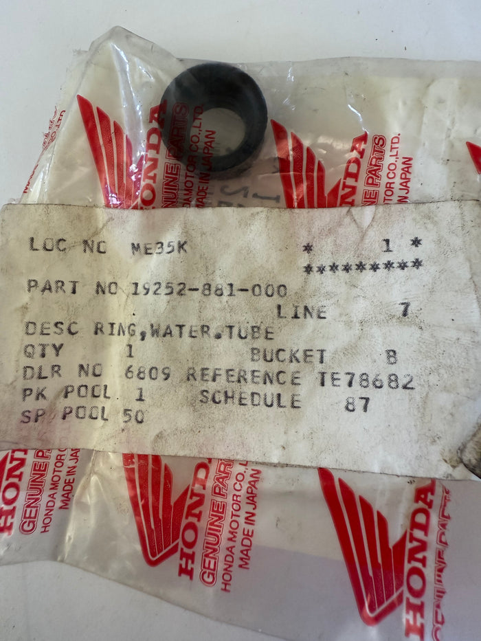 Honda Outboard Ring, Water Tube Seal