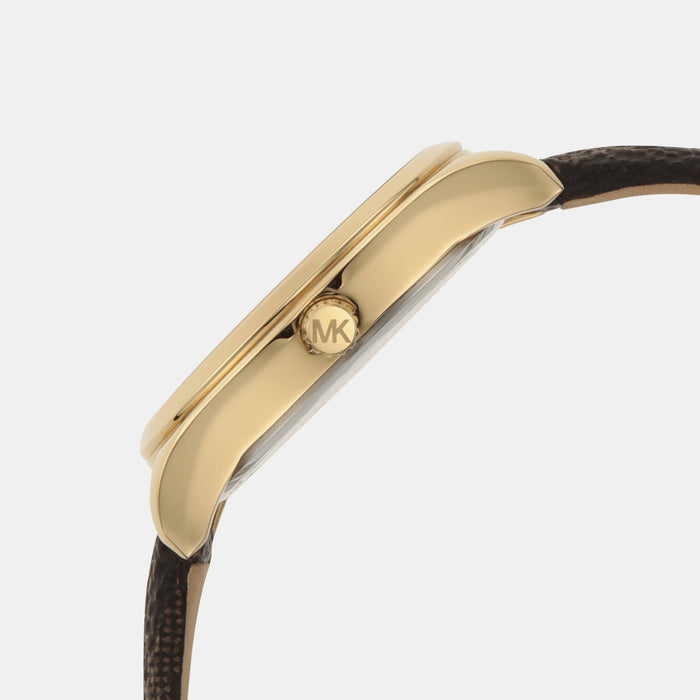 Michael Kors Women Round Gold watch