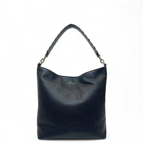 Kate Spade New York — Pebbled Leather Scalloped-Edge Shoulder Bag