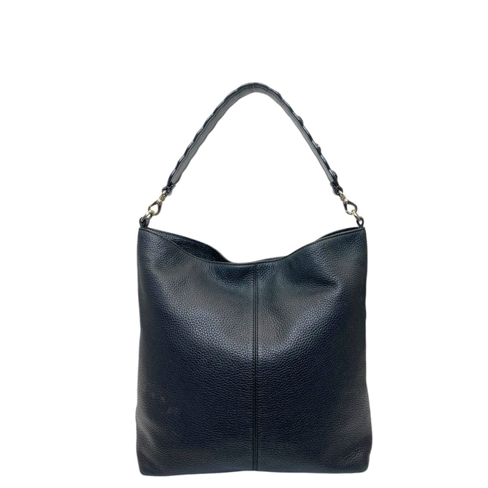 Kate Spade New York — Pebbled Leather Scalloped-Edge Shoulder Bag
