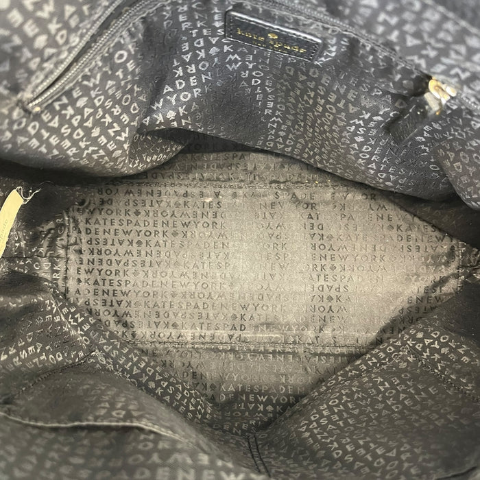 Kate Spade New York — Pebbled Leather Scalloped-Edge Shoulder Bag