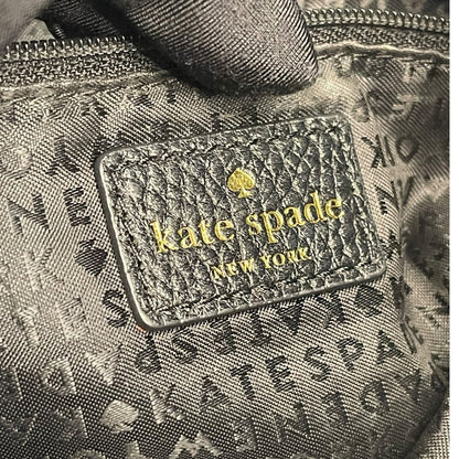 Kate Spade New York — Pebbled Leather Scalloped-Edge Shoulder Bag