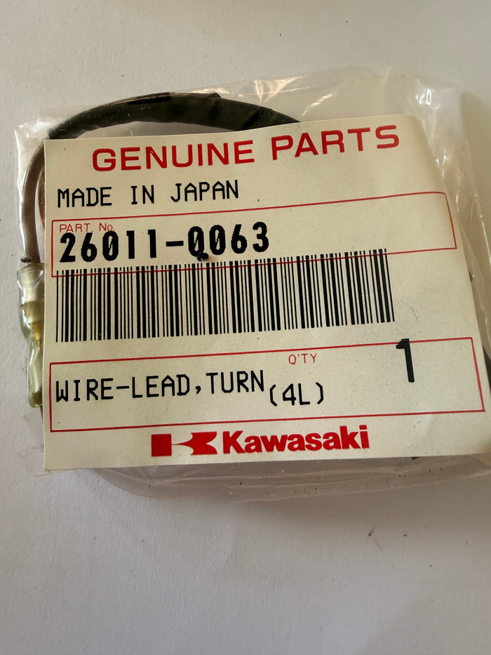 Kawasaki Turn Signal Wire Lead