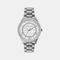 Lauryn Women Quartz Mother Of Pearl Dial Analog Stainless Steel Watch MK3900