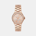 Michael Kors Round Rose Gold Analog watch