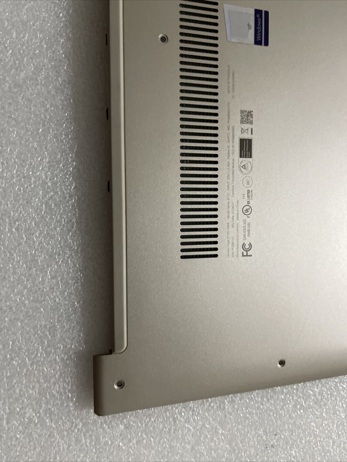Lenovo Yoga C740-14IML Bottom Base Cover Mica AM1FG000210 H1 N1 Broken tabs Read