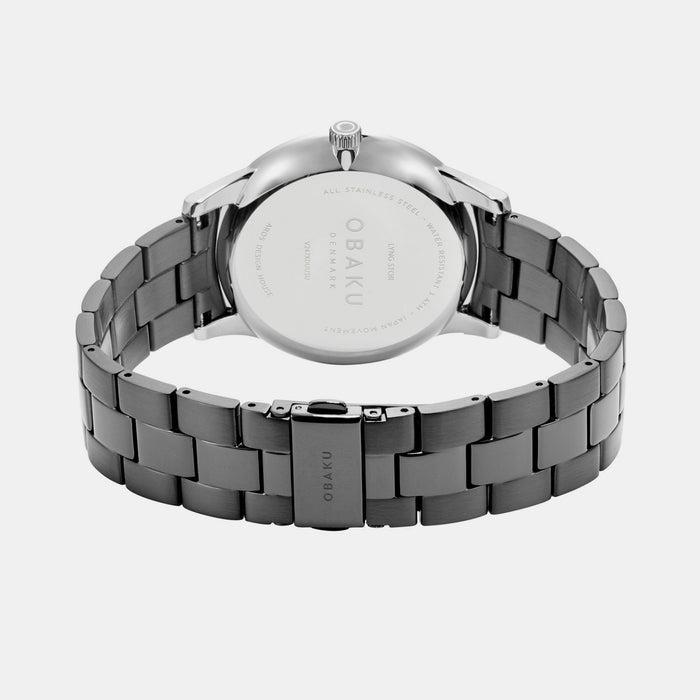 Obaku Men Round Grey watch