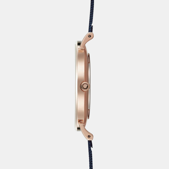 Obaku Men Round Blue watch