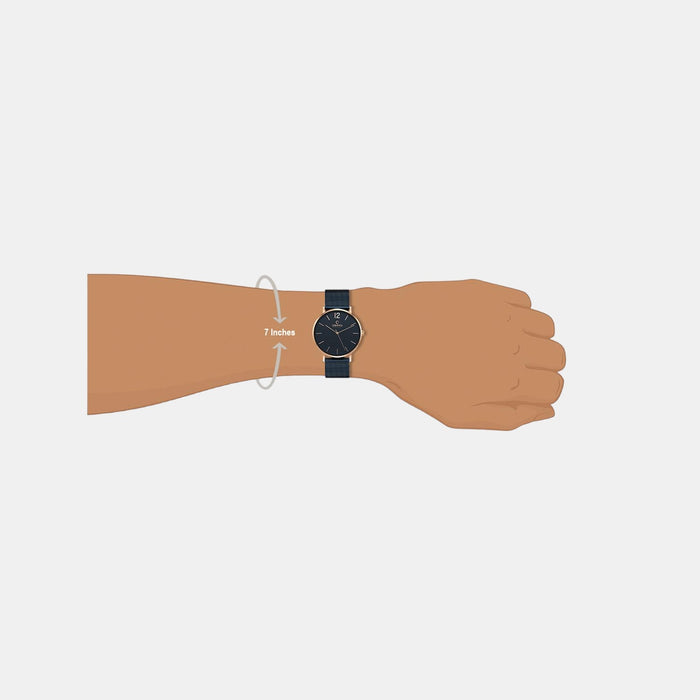 Obaku Stainless Steel Round watch