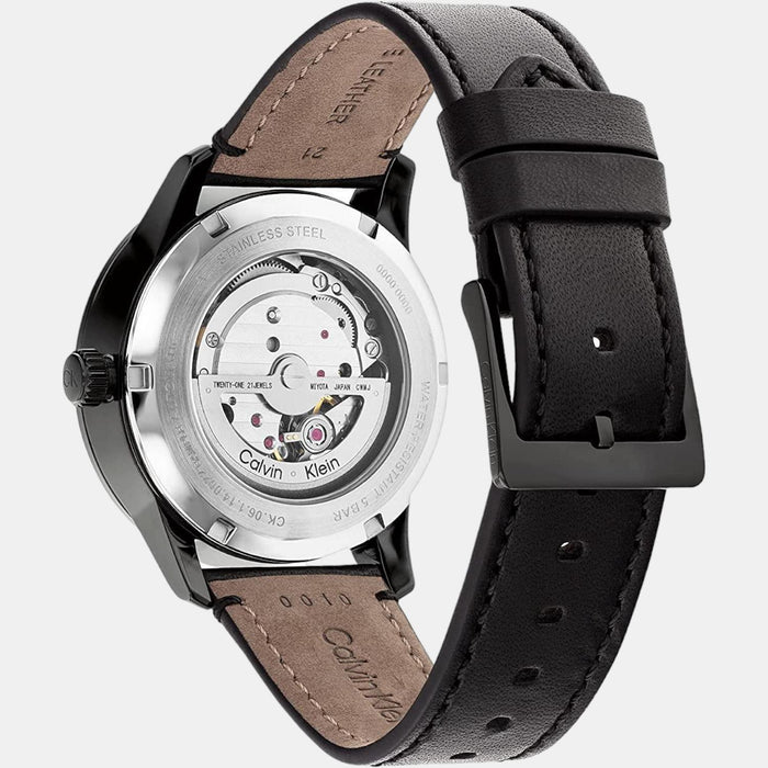 Calvin Klein Men Round Grey watch