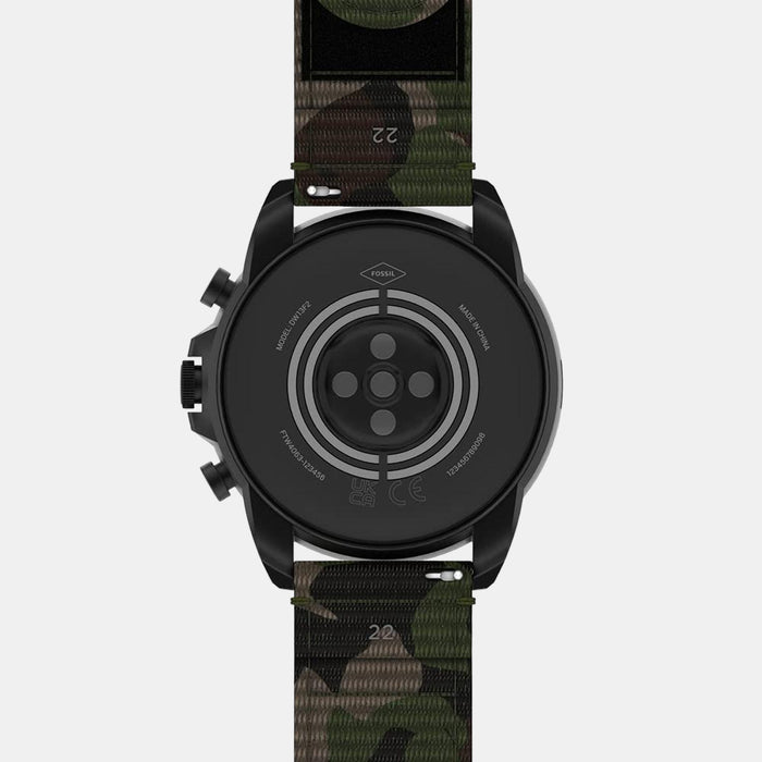 Fossil Men Round Black watch