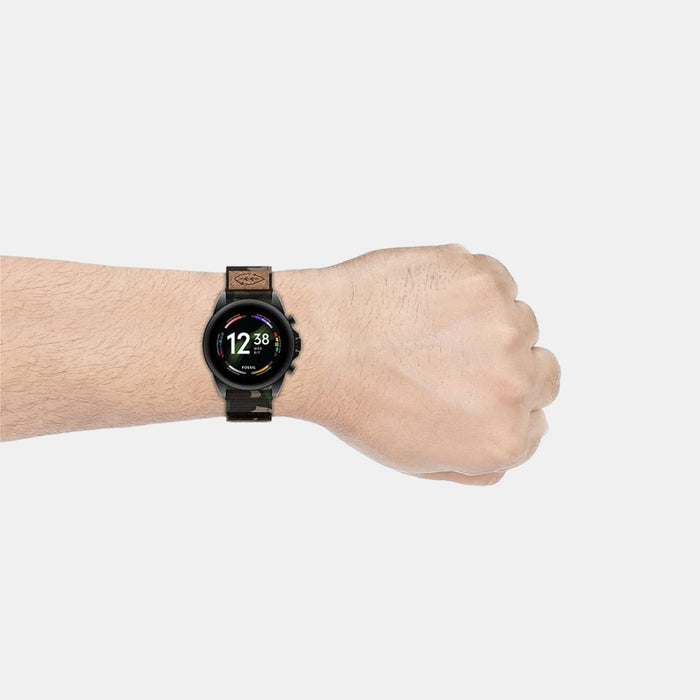 Fossil Fabric Black watch