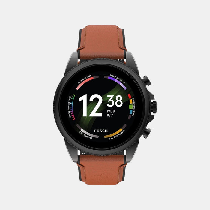 Fossil Round Black Digital watch