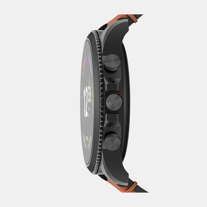 Fossil Men Round Black watch