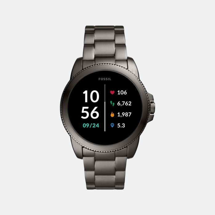 Fossil Round Black Digital watch