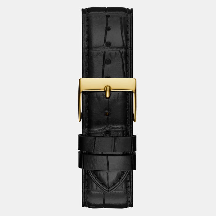 Guess Men Round Black watch