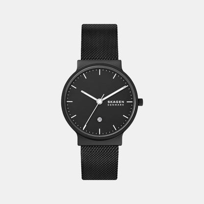 Skagen Round Black Analog watch