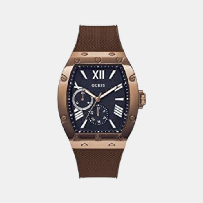 Male Leather Chronograph Watch GW0568G1