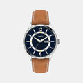 Timex Round Blue Analog watch