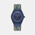 Skagen Round Blue Analog watch